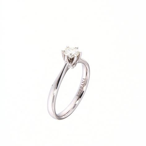 Anello Soprana Donna Diamanti in Oro Diamante 0.40 Ct AS21 0.40 H IF - AS21 0.40 H IF